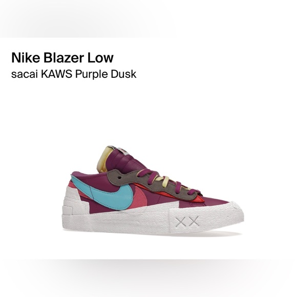 Nike Other - M10.5 Nike Blazer Low sacai x Kaws Collab